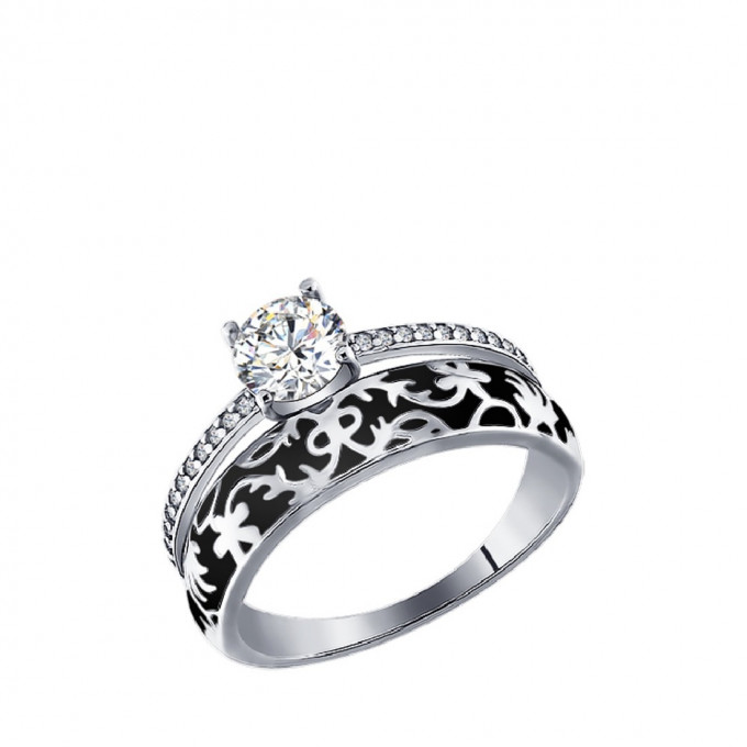 Sokolov Кольцо 94011139-17,5, серебро Sokolov Кольцо 94011139-17,5, серебро